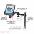 RAM Mount Tele-Pole System with Motion LS800 Tablet Cradle