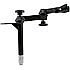 RAM Mount Tele-Pole 8 inch Long Male Flange Tube with Dual Swing Arm