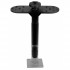 RAM Mount Tele-Pole Male 8 inch Long Upper Tube with Dual Flange Plates