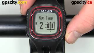 garmin forerunner 10: run+walk mode