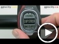 garmin forerunner 60: bike training pages