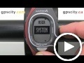 garmin forerunner 60: tone settings