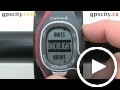 garmin forerunner 60: backlight