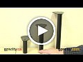 RAM Tele-Pole Top Male Post Flange Series (RAM-VP-TTMFx) Video RAM Tele-Pole Top Male Post Flange Series (RAM-VP-TTMFx) Video
