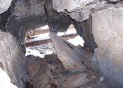 inside the cave