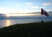 Sunset by the Ocean