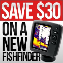 Garmin echo 300 Color Fishfinder and Dual Beam Transducer