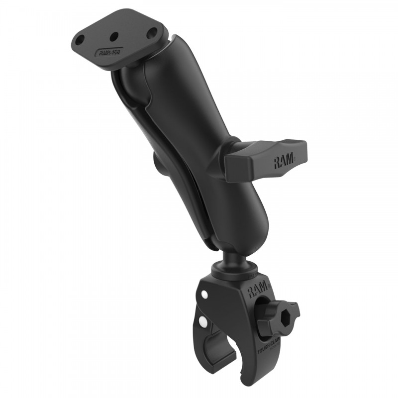 【J28399】0.0.8 RAM / NNN RECORDS RAM Mount Tough-Claw Small Clamp Mount with Diamond Plate Adapter