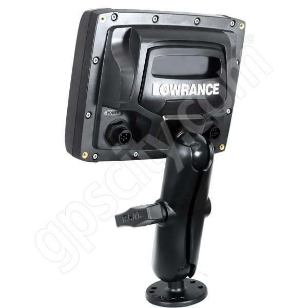 RAM Mounts Quick Release 1.5" Ball Adapter RAM-202U-LO11 – Fits Lowrance Elite 5, 7 Ti, Hook-5, Mark-5