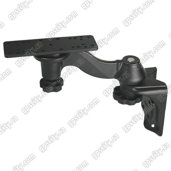 RAM Mount Vertical Bent Swing Arm with Rectangular Post Plate