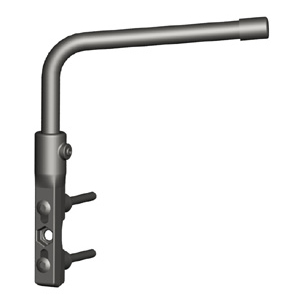 その他 una RAM Mount Motorcycle Handle Base with 9 inch Flex Rod