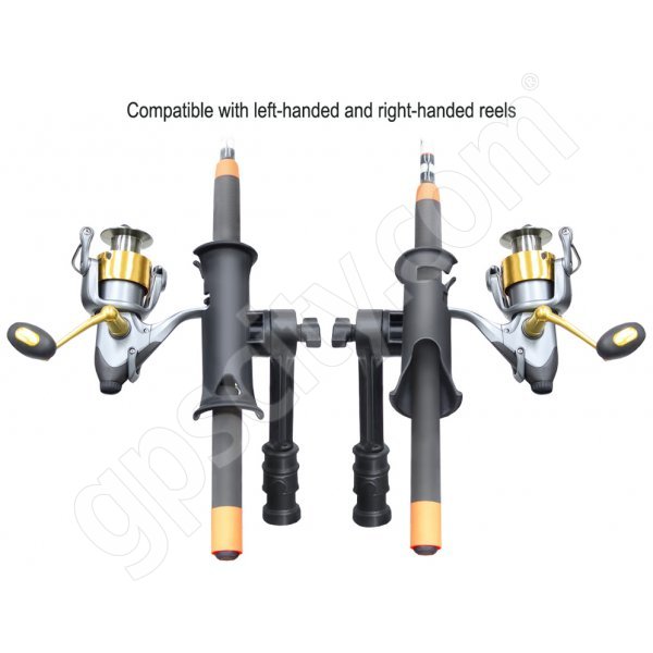 ram tube jr fishing rod holder Mount RAM wRevolution Arm RAM ToughClaw Base RAP390RB404U Rod holder doubles as a stake out pole holder. Default Title