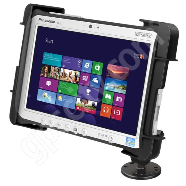 RAM Mount Panasonic Toughpad FZ-G1 Flat Surface Swivel Mount Tab