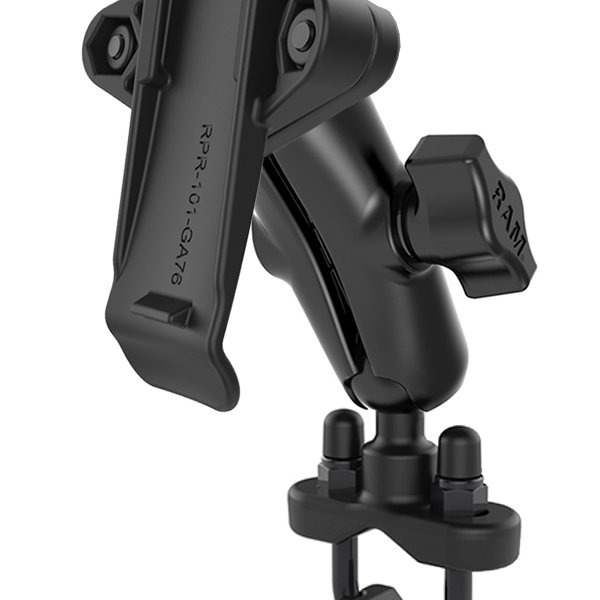 RAM Mount Garmin Spine Clip Holder with Handlebar U-Bolt Base