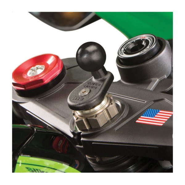 RAM Mount Motorcycle Fork Stem Base with 1 inch Ball