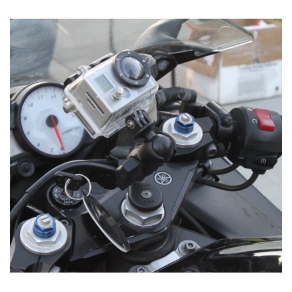 RAM Mount Motorcycle Fork Stem Base with inch Ball