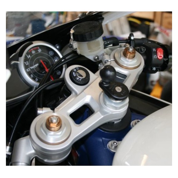 RAM Mount Motorcycle Fork Stem Base with 1 inch Ball