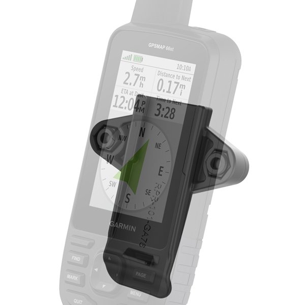 RAM Mount Garmin Spine Clip Holder with Handlebar U-Bolt Base - Thumbnail 4