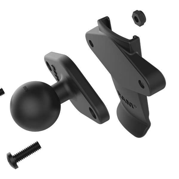 RAM Mount Garmin Spine Clip Holder with Handlebar U-Bolt Base - Thumbnail 2