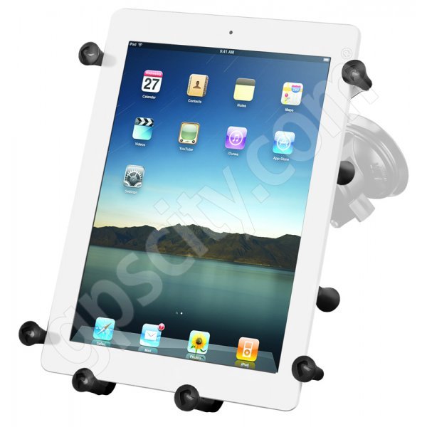 RAM Mount Universal X-Grip III iPad Tablet Locking Suction Cup Mount - Thumbnail 2
