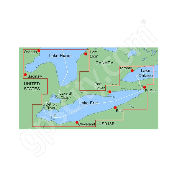 Garmin Card BlueChart US018R