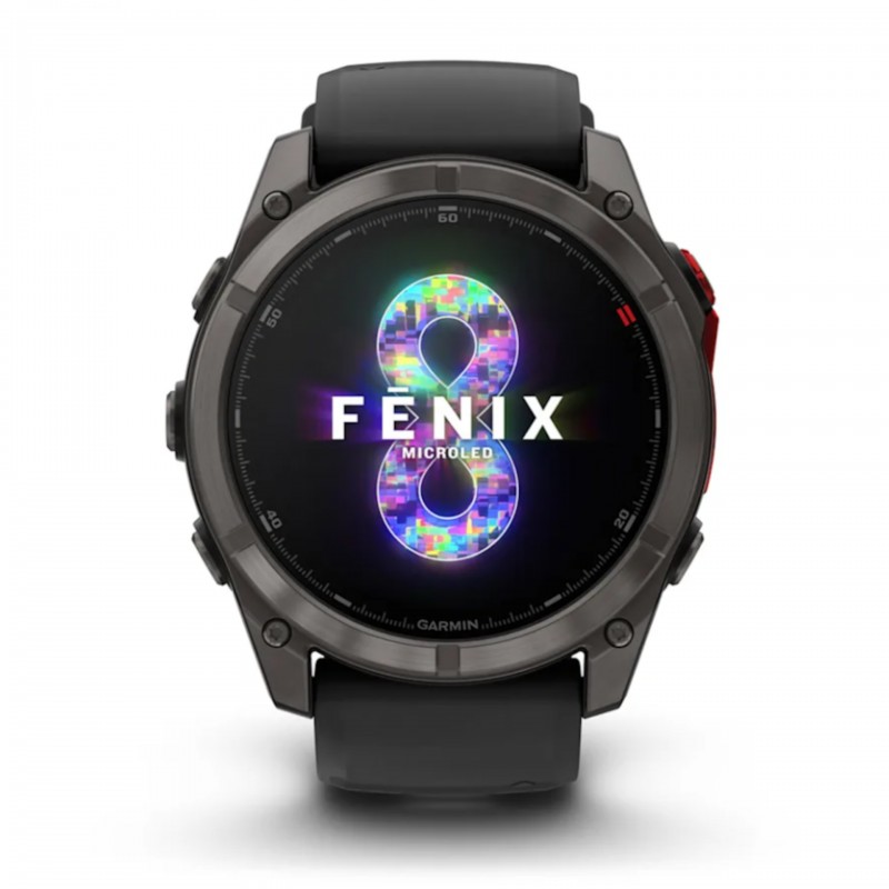 Garmin fenix 8 Pro 51mm MicroLED Sapphire Carbon Gray DLC