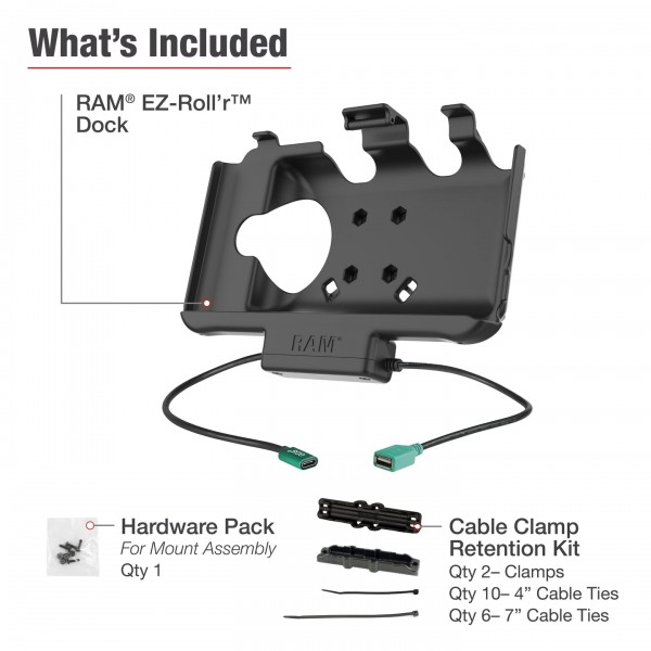 RAM Mount EZ-Rollr Data Dock - Thumbnail 5