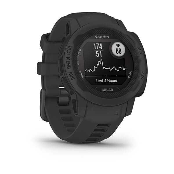 Garmin Instinct 2S Solar GPS Watch Graphite