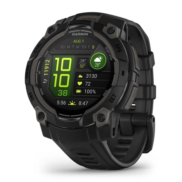 Garmin Instinct 3 45 mm Black with Black Band