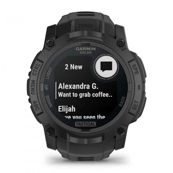 新品未使用Garmin Instinct 3 Tactical 戦術版 50mm Garmin Instinct 3 Solar - Tactical | Rugged Smartwatch | 50 mm