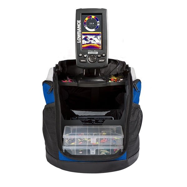 Lowrance Elite-4x Chirp IceMachine Color Fishfinder with Transducer