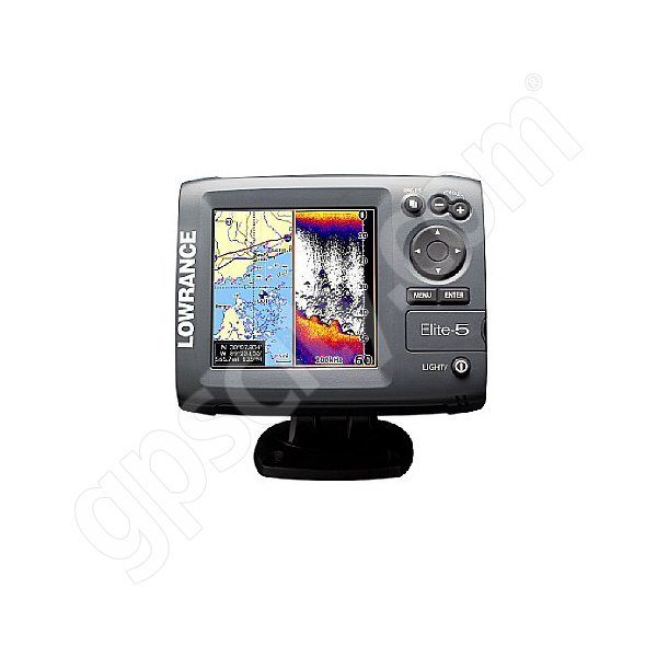 Lowrance Elite-5 Gold Fishfinder and GPS Chartplotter