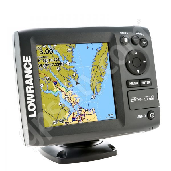 Lowrance Elite 5m Hd Chartplotter Gold Lowrance Elite 5m Hd Chartplotter Gold