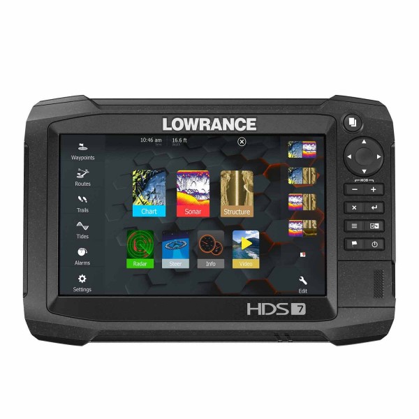 Lowrance HDS-7 Live C-MAP Insight without Transducer