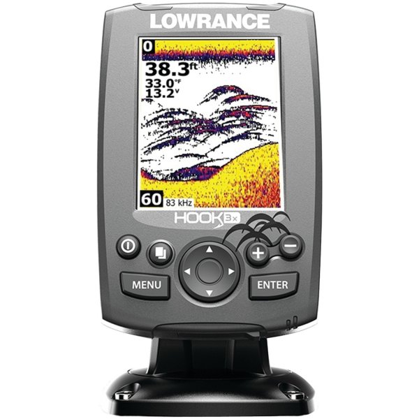 Lowrance Hook-3x Sonar with 83 200 Transducer