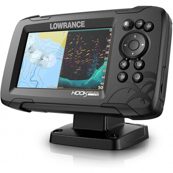 Lowrance HOOK Reveal 5x Fishfinder with SplitShot Transducer