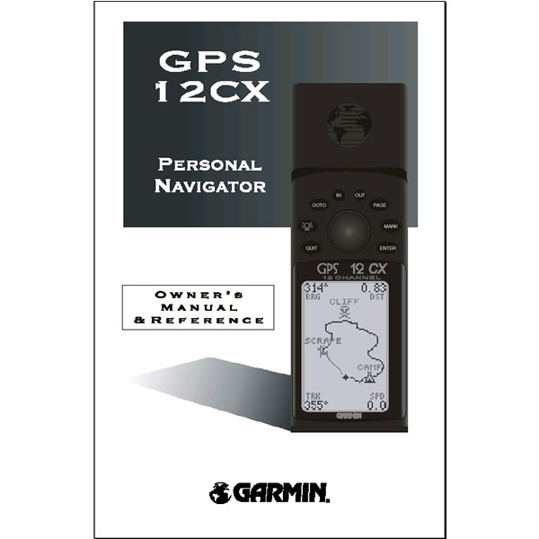 Garmin 12CX Manual English