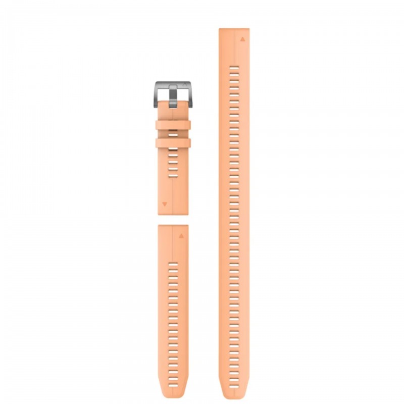 Garmin QuickFit 22 Watch Band Shell Pink Silicone 3-piece Dive Set