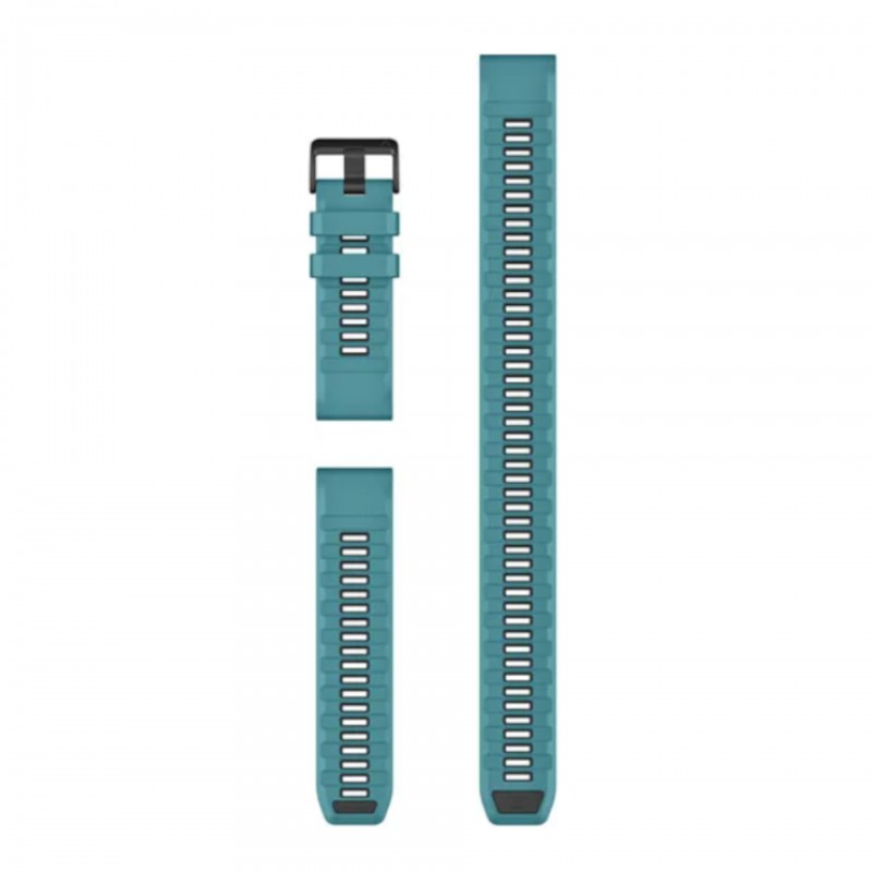 Garmin QuickFit 26 Watch Band Turquoise Silicone 3-piece Dive Set