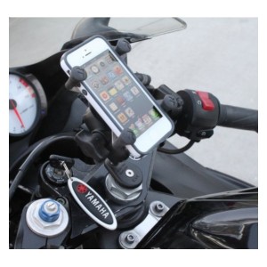 RAM Mount Motorcycle Fork Stem Base with 1 inch Ball