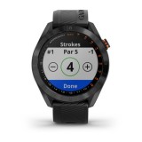 Garmin Approach S40 Black Stainless Steel with Black Band