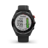 Garmin Approach S62 GPS Golf Watch Bundle with Black Silicone Band