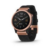 Garmin fenix 6s Sapphire Rose Gold-tone with Heathered Black