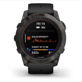 時計 Garmin fenix 7X Pro Carbon Gray DLC Garmin fenix 7X Pro Sapphire Solar Edition Carbon Gray DLC