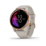 腕時計 Garmin Venu Light sand / Rose gold Garmin Venu Light Sand with Rose Gold Hardware and AMOLED Screen